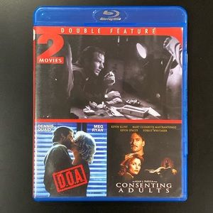 Double Feature: D.O.A. & Consenting Adults - Blu-ray